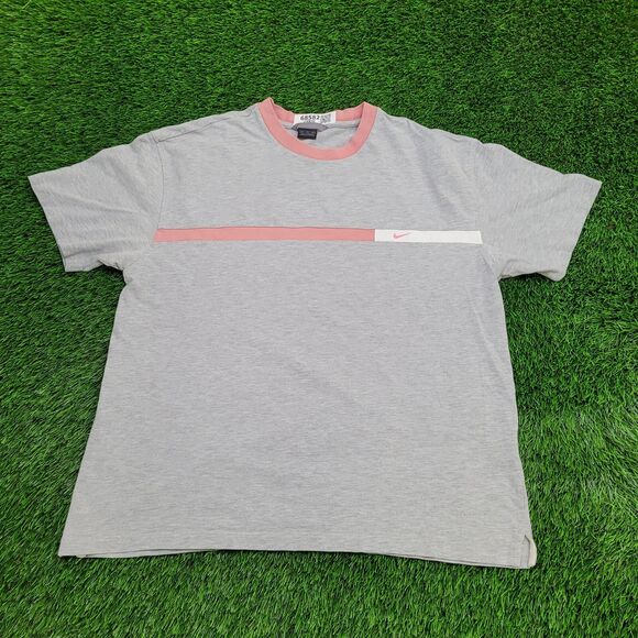Vintage Y2K NIKE Shirt Womens 2XL 24x28 Gray - Picture 1 of 15